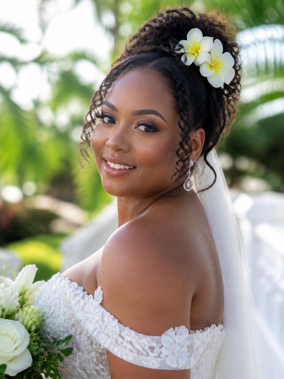 Réalisation maquillage Kayra Makeup Studio en Martinique 1